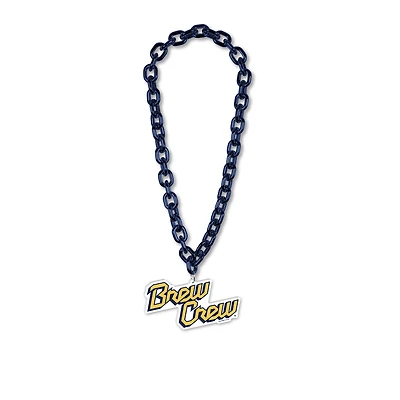 Collier à grande chaîne WinCraft Milwaukee Brewers