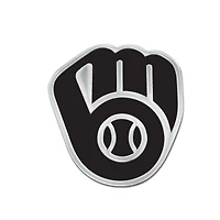 WinCraft Milwaukee Brewers Chrome Auto Emblem