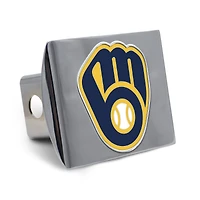 WinCraft Milwaukee Brewers Premium Metal Hitch Cover
