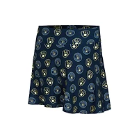 Women's Concepts Sport  Navy Milwaukee Brewers Knit Tank Top & Skort Set