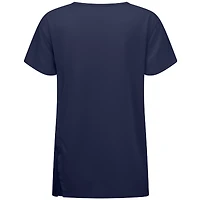 T-shirt bleu marine Levelwear Influx Arcade pour femme des Milwaukee Brewers