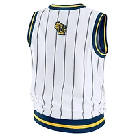 Women's WEAR by Erin Andrews  White Milwaukee Brewers Sporty Tank Top