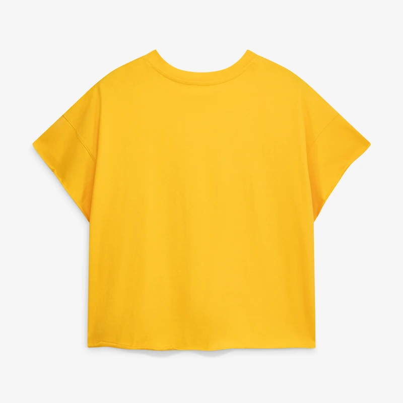 T-shirt oversize à col cranté Milwaukee Brewers '47 Gold pour femmes, grandes tailles