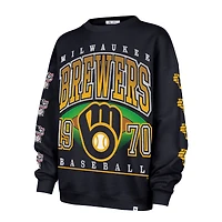 Sweat-shirt oversize Milwaukee Brewers bleu marine « 47 » pour femme