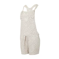 Women's Concepts Sport Cream Milwaukee Brewers Montana Hacci Knit Romper Overalls