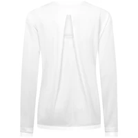 T-shirt à manches longues blanc Levelwear pour femme avec logo principal Sequoia des Milwaukee Brewers