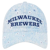 Casquette ajustable New Era 9TWENTY bleu clair pour femme