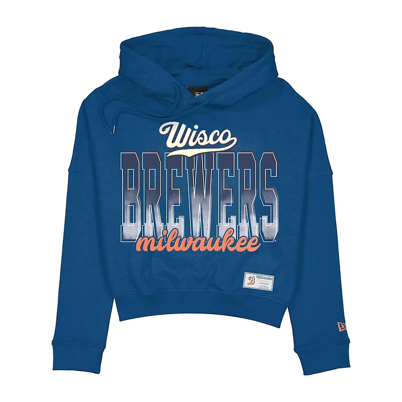 Women's New Era Royal Milwaukee Brewers 2026 City Connect Hoodie