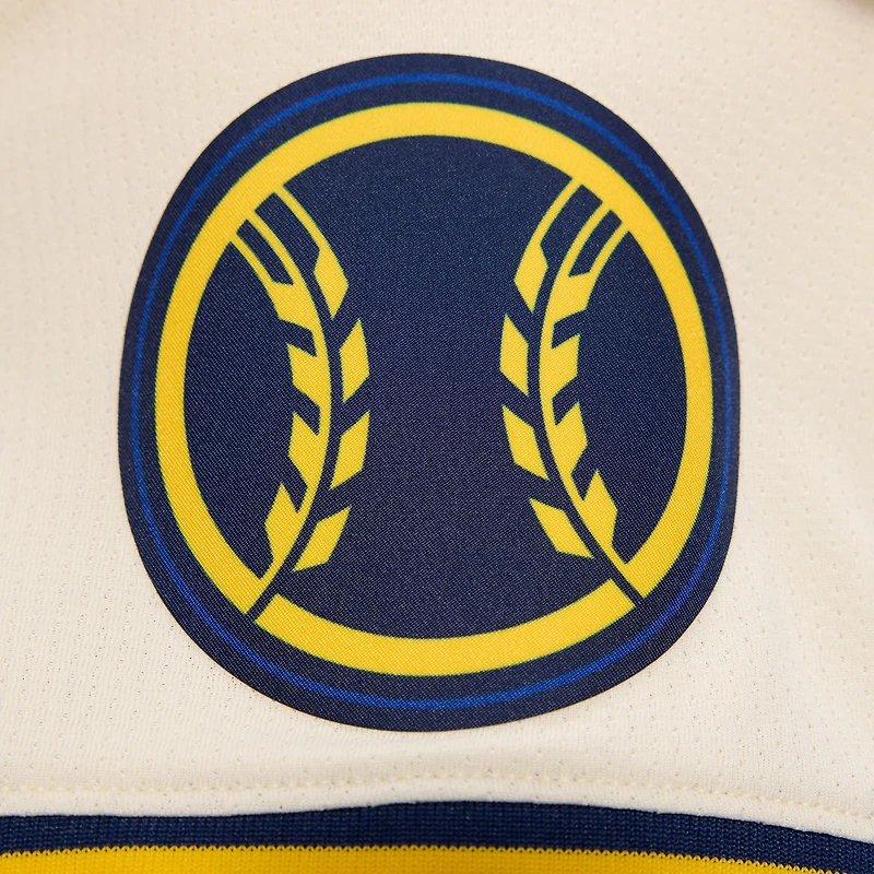 Women's Nike  Cream Milwaukee Brewers Home Limited Jersey