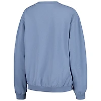 Sweat-shirt à colorant pigmenté pour femmes, doux comme un raisin, bleu marine, Milwaukee Brewers