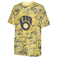 T-shirt jeunesse Milwaukee Brewers Slide Score Bold