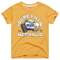 Youth Homage Gold Milwaukee Brewers x The Sandlot Tri-Blend T-Shirt
