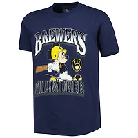T-shirt bleu marine Milwaukee Brewers Disney Game Day pour jeune