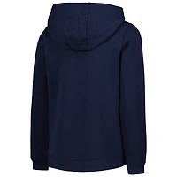 Youth Navy Milwaukee Brewers Team Primary Logo Pullover Hoodie