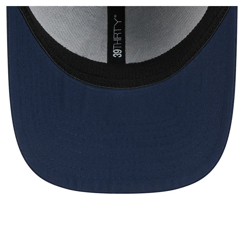Youth New Era Navy Milwaukee Brewers Camo 39THIRTY Flex Hat