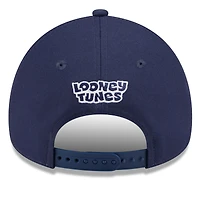 Casquette ajustable New Era 9FORTY bleu marine Milwaukee Brewers Looney Tunes pour jeunes