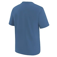 Youth Nike Blue Milwaukee Brewers 2026 City Connect Wordmark T-Shirt
