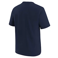 Youth Nike Navy Milwaukee Brewers 2023 City Connect Team T-Shirt