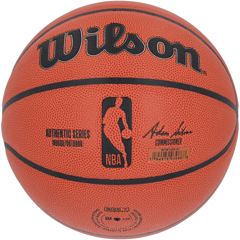 Damian Lillard Milwaukee Bucks Autographed Wilson Authentic Series Indoor/Outdoor Basketball 