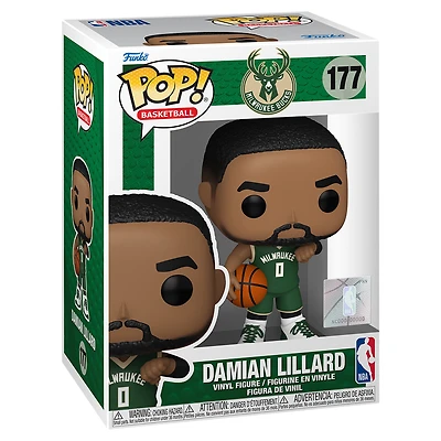 Funko Damian Lillard Milwaukee Bucks #177 Pop! Vinyl Figure