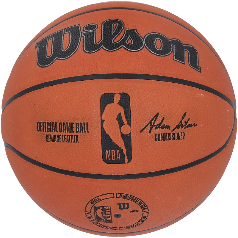 Giannis Antetokounmpo & Damian Lillard Milwaukee Bucks Autographed Wilson Official Game Basketball