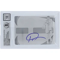 Giannis Antetokounmpo Milwaukee Bucks Autographed 2020-21 Panini Immaculate Collection Black Printing Plate #8 #1/1 Beckett Fanatics Witnessed Authenticated 10 Card