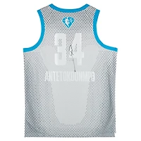 Giannis Antetokounmpo Milwaukee Bucks Autographed Jordan Brand 2021-22 All-Star Swingman Jersey 