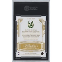 Carte Panini Flawless Excellence Gold #ES-JHD #5/10 authentifiée 9/10 signée Jrue Holiday Milwaukee Bucks 2022-23