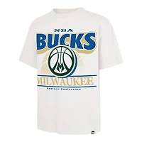T-shirt Shifty Foundation '47 Tan Milwaukee Bucks City Edition pour homme