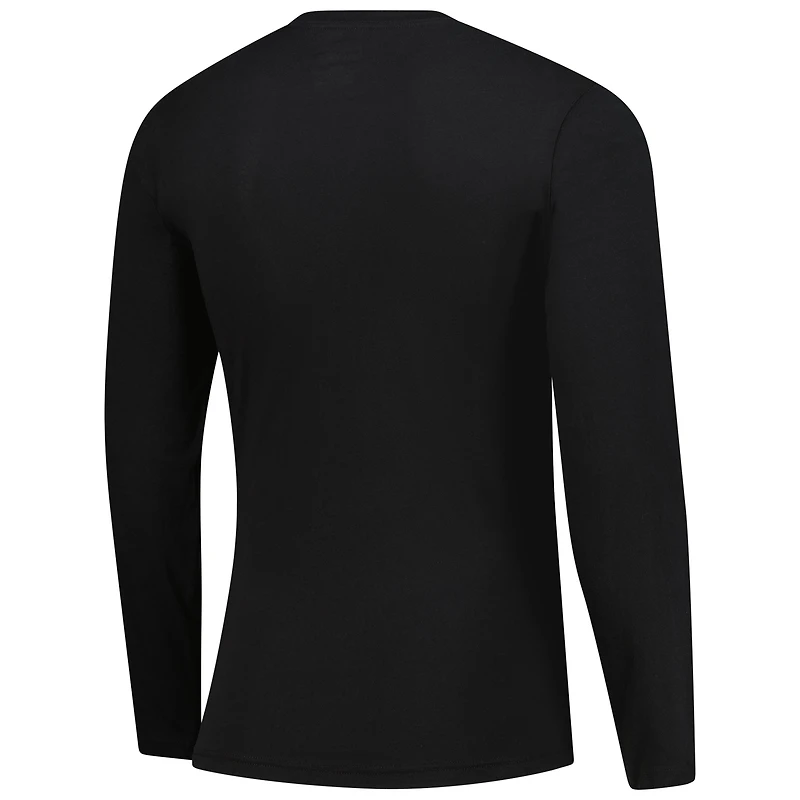 Men's Fanatics  Black Milwaukee Bucks Long Sleeve T-Shirt