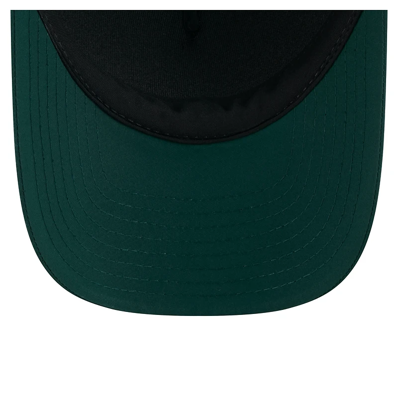 Men's New Era  Hunter Green Milwaukee Bucks Minimalist 9FORTY M-Crown Adjustable Hat