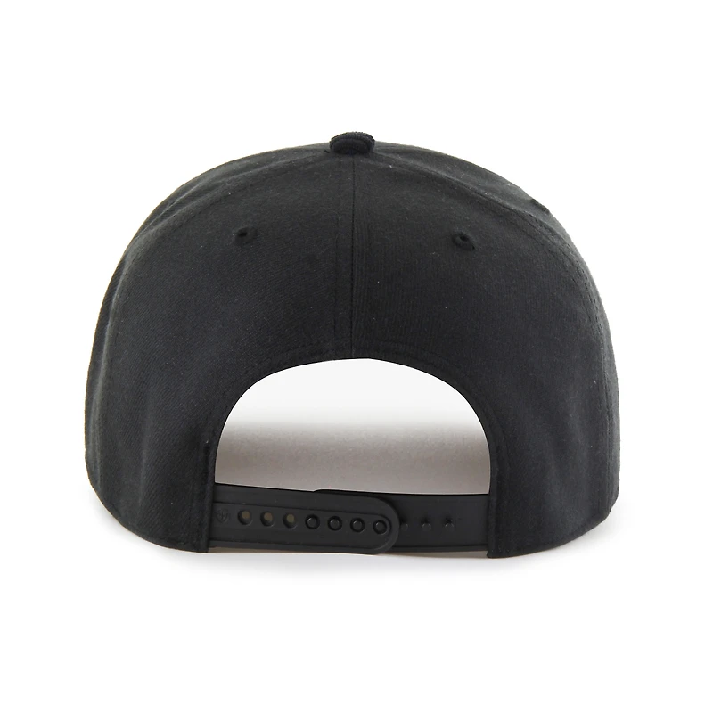Men's '47  Black Milwaukee Bucks Nothing But Net Hitch Adjustable Hat
