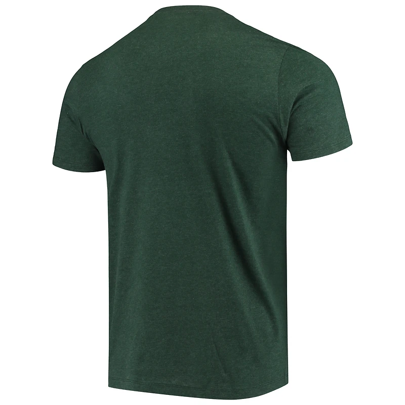 T-shirt à tête branlante Milwaukee Bucks '47 Giannis Antetokounmpo vert chasseur chiné pour homme