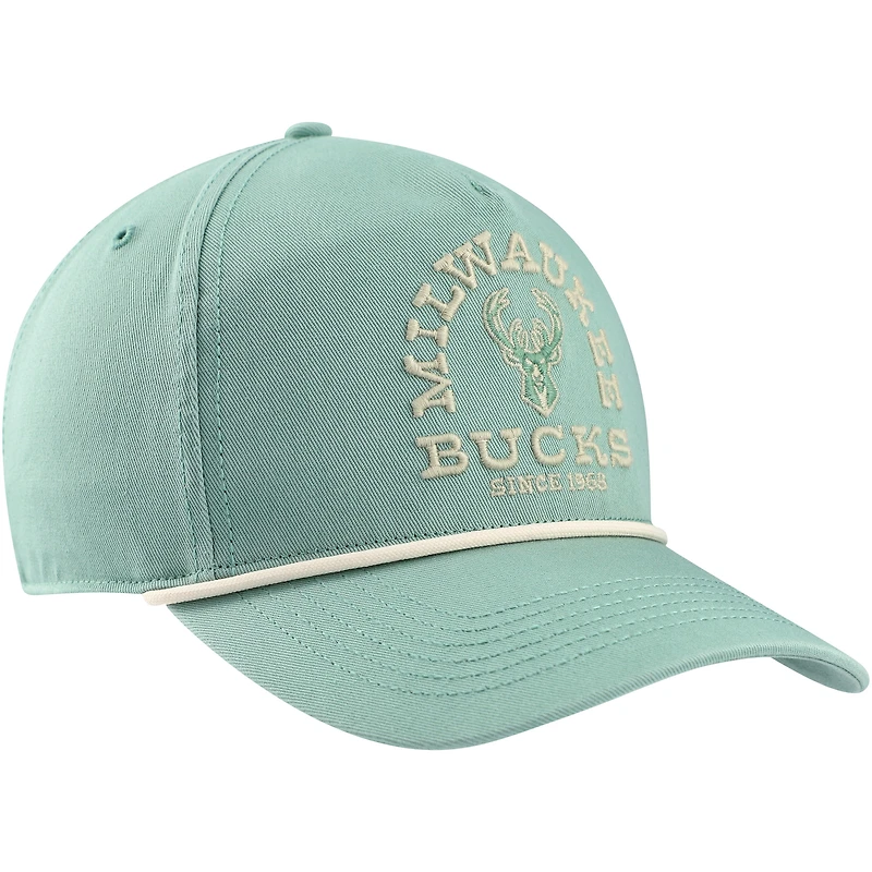 Men's '47  Green Milwaukee Bucks Canyon Ranchero Hitch Adjustable Hat