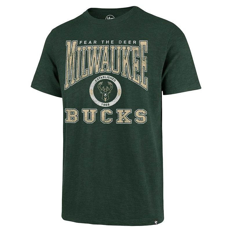 T-shirt All Out Scrum des Milwaukee Bucks '47 Hunter Green pour hommes