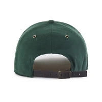 Casquette ajustable en velours côtelé Golden Age des Milwaukee Bucks, vert chasseur, pour homme, modèle 47