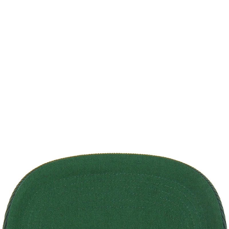 Casquette ajustable en velours côtelé Golden Age des Milwaukee Bucks, vert chasseur, pour homme, modèle 47