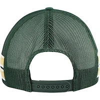 Casquette réglable de camionneur à rayures latérales Milwaukee Bucks '47 Hunter Green pour hommes