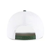 Men's '47 White/Hunter Green Milwaukee Bucks Tribute Two-Tone Hitch Adjustable Hat