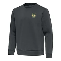 Sweat-shirt à capuche Relevant pour homme, couleur étain, des Milwaukee Bucks