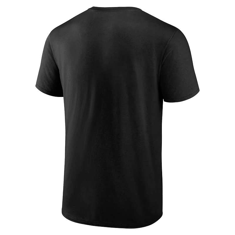 Men's  Black Milwaukee Bucks Primary Logo T-Shirt