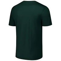 Men's Concepts Sport  Hunter Green/Black Milwaukee Bucks Vector Top & Flannel Pants Sleep Set
