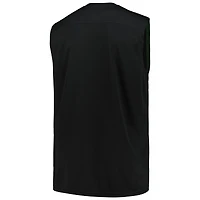 Débardeur noir Milwaukee Bucks Big & Tall Birdseye Muscle Fanatics pour hommes