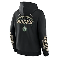 Men's Fanatics Black Milwaukee Bucks Legacy Guard Pullover Hoodie