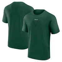 Men's Fanatics Hunter Green Milwaukee Bucks Crossover Collection Full Court Press T-Shirt
