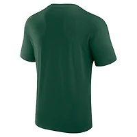 Men's Fanatics Hunter Green Milwaukee Bucks Crossover Collection Full Court Press T-Shirt