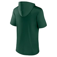 Men's Fanatics Hunter Green Milwaukee Bucks Possession Hoodie T-Shirt