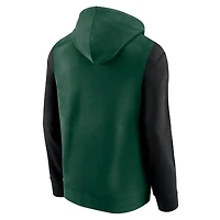 Sweat à capuche Fanatics Hunter Green Milwaukee Bucks Scorer pour homme