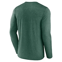 T-shirt Fanatics Hunter Green Milwaukee Bucks Three-Point Play pour hommes