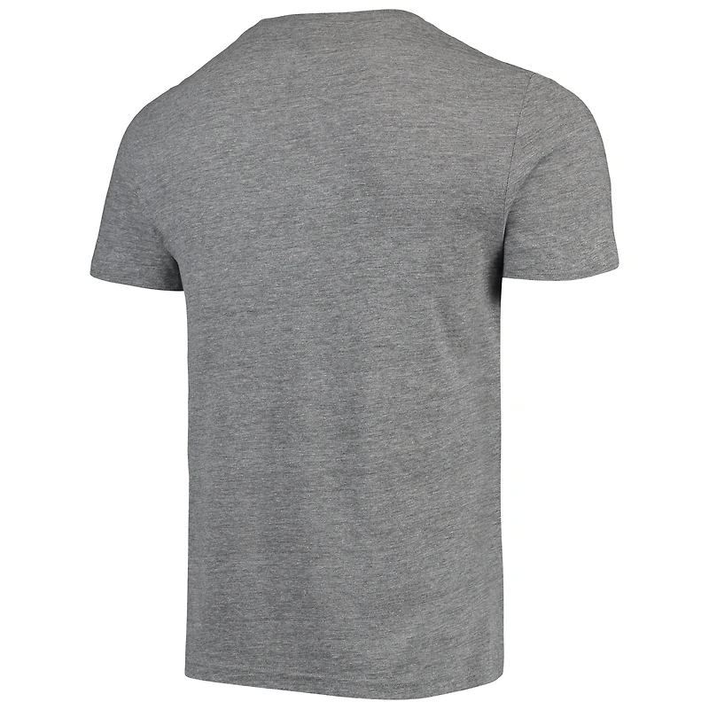 T-shirt homme Giannis Antetokounmpo gris Milwaukee Bucks, mélange de trois matières